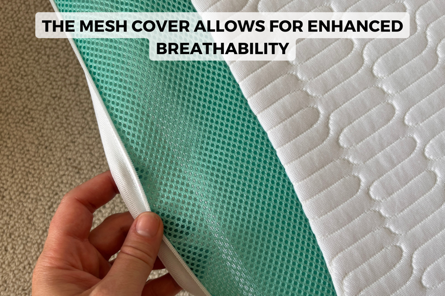 rem-fit 500 cool gel pillow mesh cover